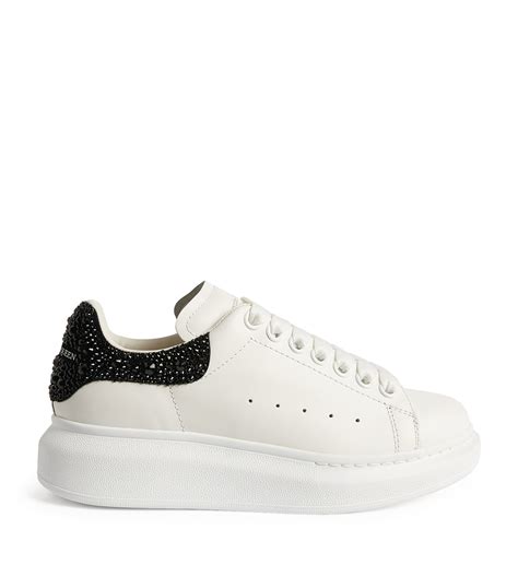 alexander mcqueen women sneakers|alexander mcqueen sneakers swarovski.